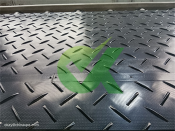 1/2 Inch white Ground protection mats manufacturer